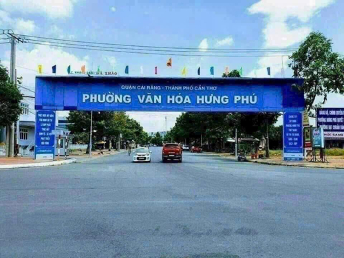 Nền đường Trần Văn Trà - A3 KDC Hưng Phú